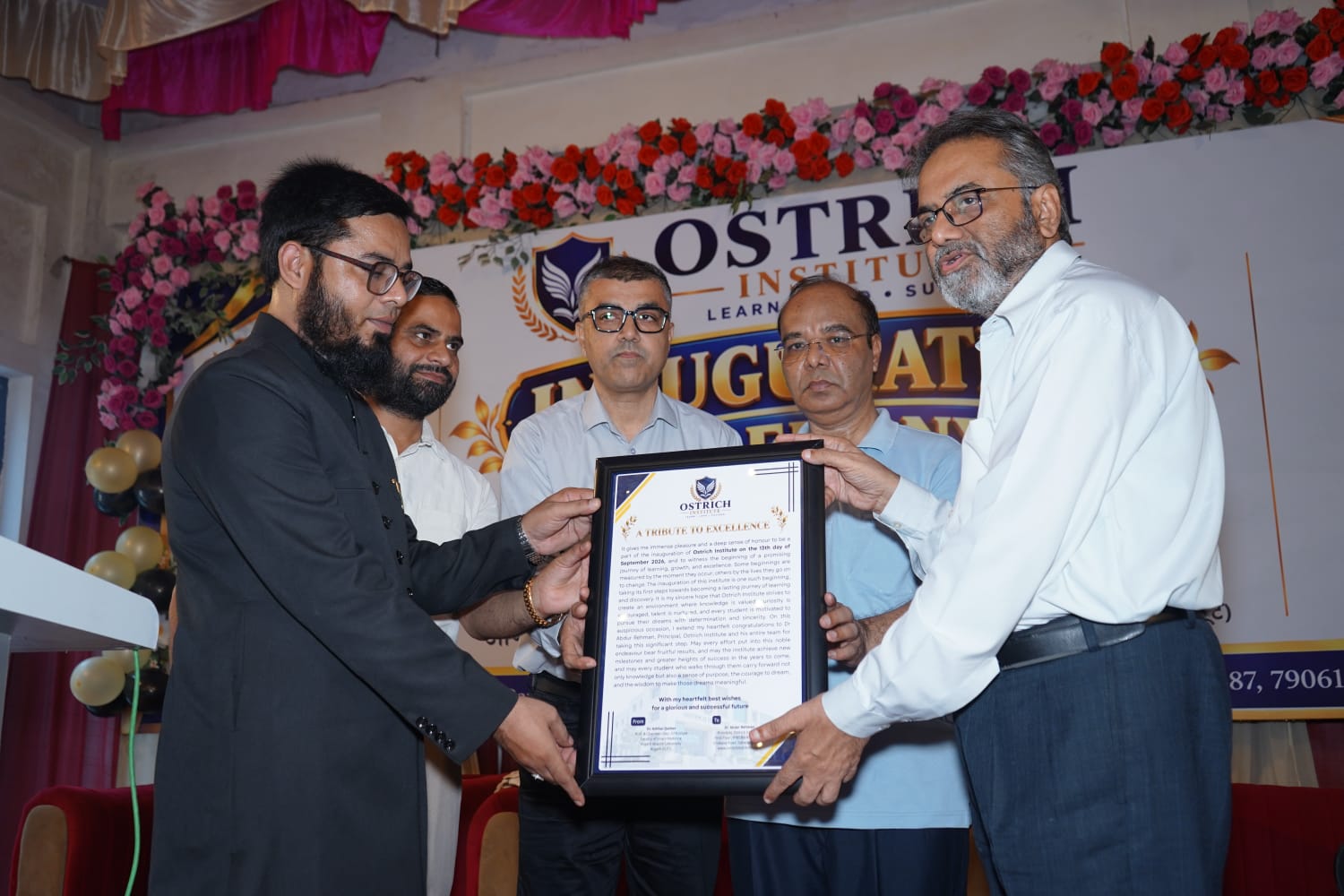 Ostrich Institute launch ceremony