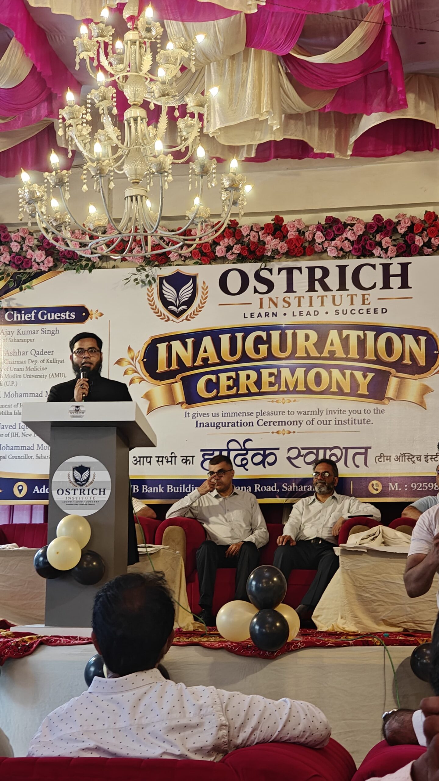 Ostrich Institute inauguration ceremony